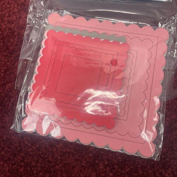 Lot 3 Kingston Crafts Stamps Dies Kits Chipboard Frames Love Paper Dolls Spring - Picture 9 of 9